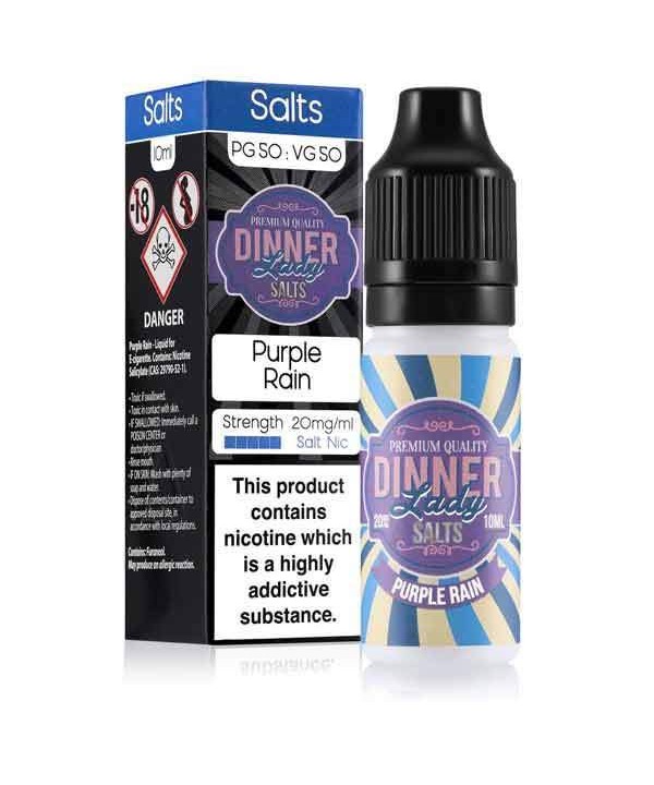 Purple Rain Nic Salt E-Liquid by Dinner Lady