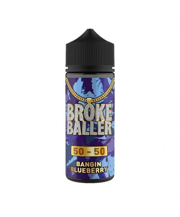 Bangin Blueberry By Broke Baller Short Fill 80ml