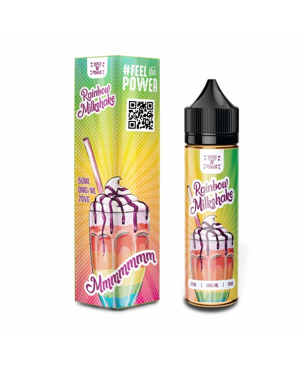 Rainbow Milkshake by Juice N Power Short Fill 50ml