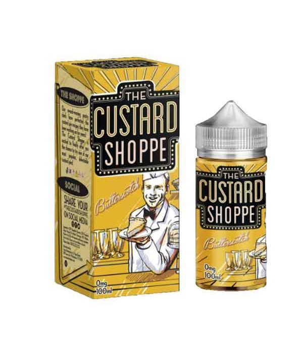 Butterscotch The Custard Shoppe Nic Salt 10ml