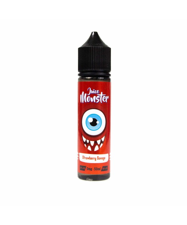 Strawberry Savage by Juice Monster Short Fill 50ml