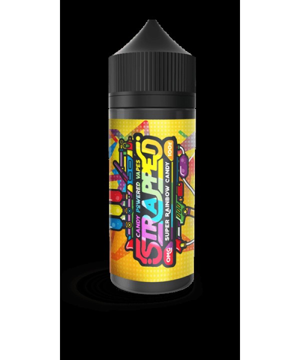 Sour Rainbow Candy By Strapped Short Fill 100ml