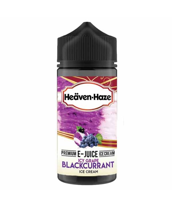 Icy Grape Blackcurrant Ice Cream by Heaven Haze Sh...