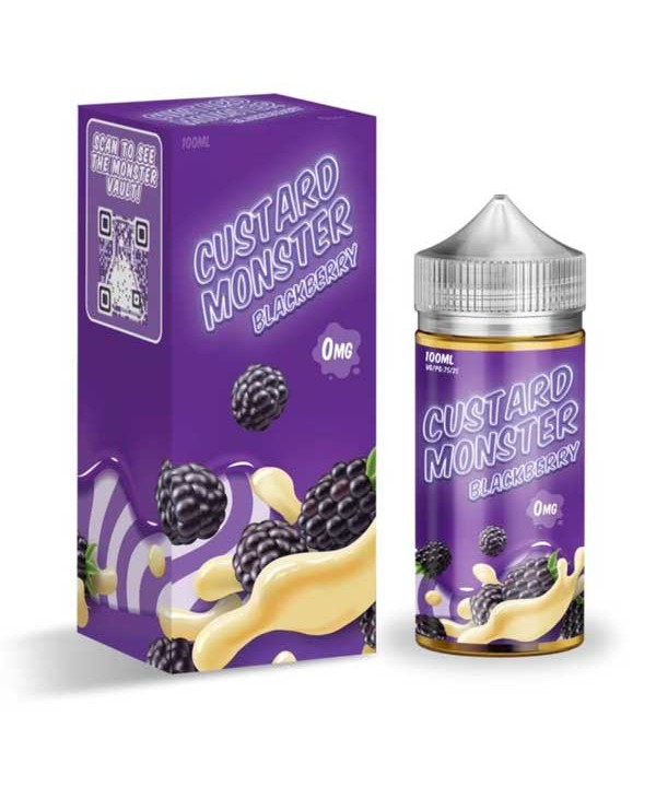 Blackberry by Custard Monster Short Fill 100ml