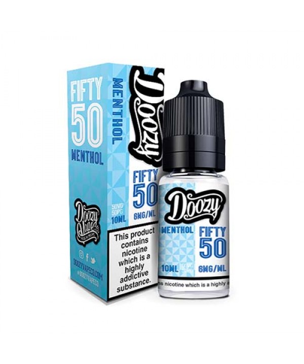 Menthol 50/50 E-Liquid by Doozy Fifty 50