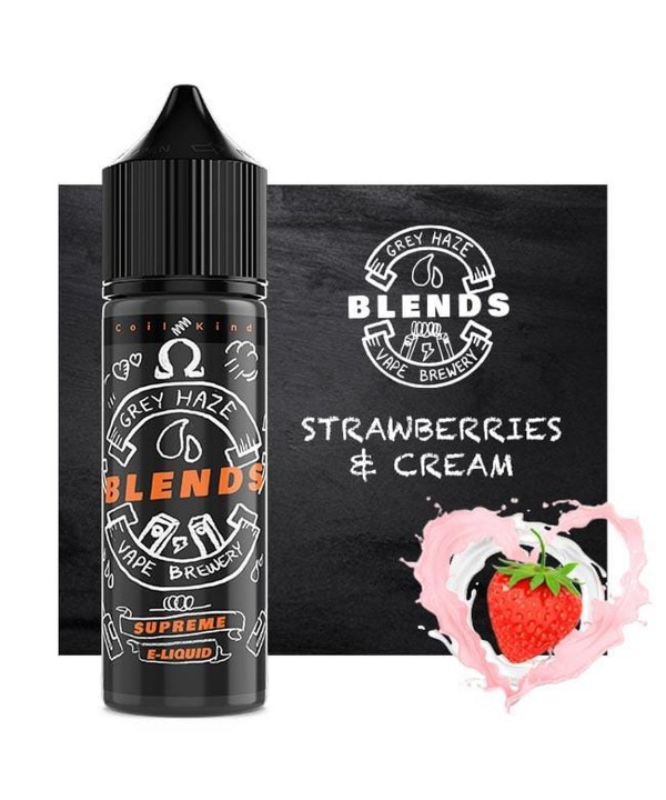 Strawberry Cream - Grey Haze Blends – Short Fill