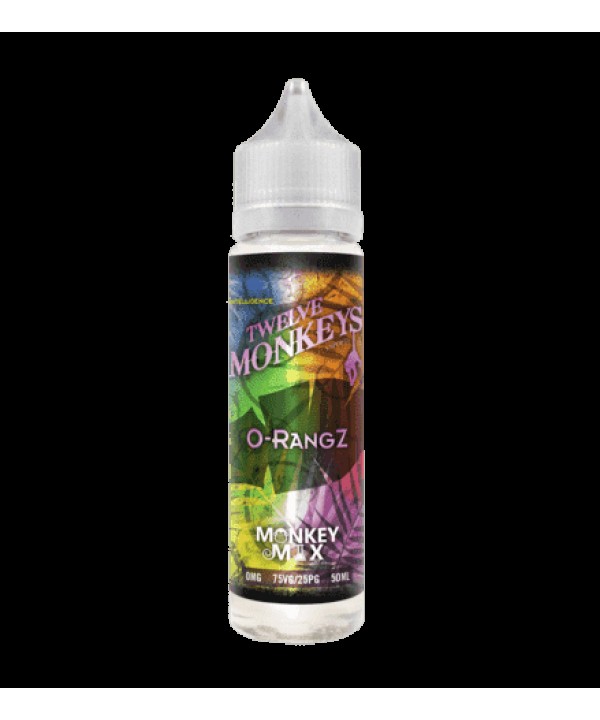 O-RangZ - Twelve Monkeys - 50ml Short Fill