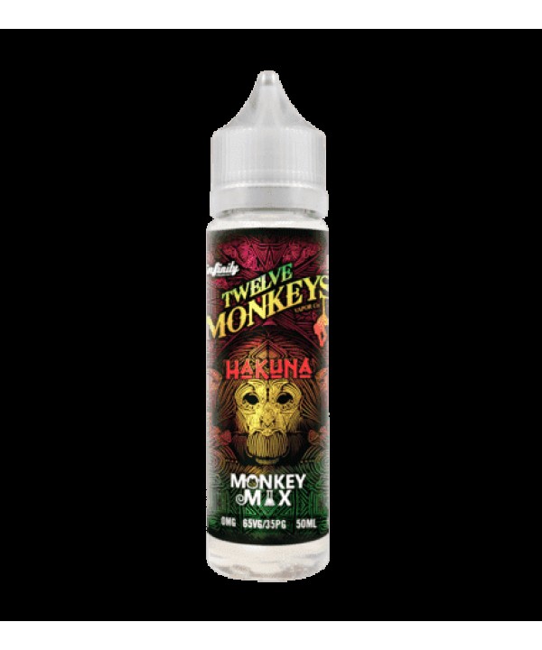 Hakuna - Twelve Monkeys - 50ml Short Fill