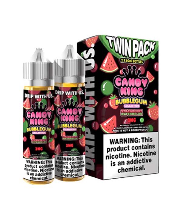 Strawberry Watermelon Bubblegum By Candy King Shor...