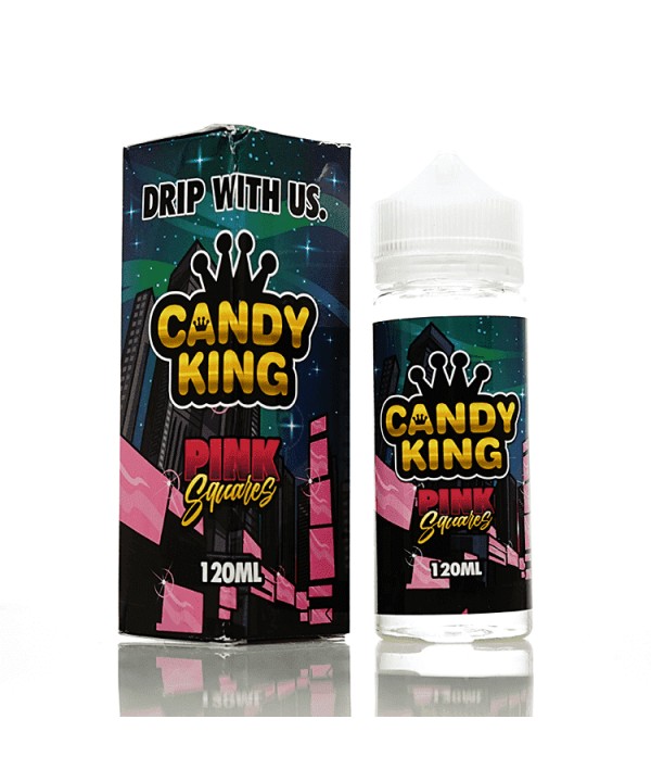 Pink Squares By Candy King Short Fill 100ml