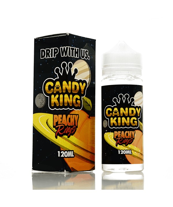 Peachy Rings By Candy King Short Fill 100ml