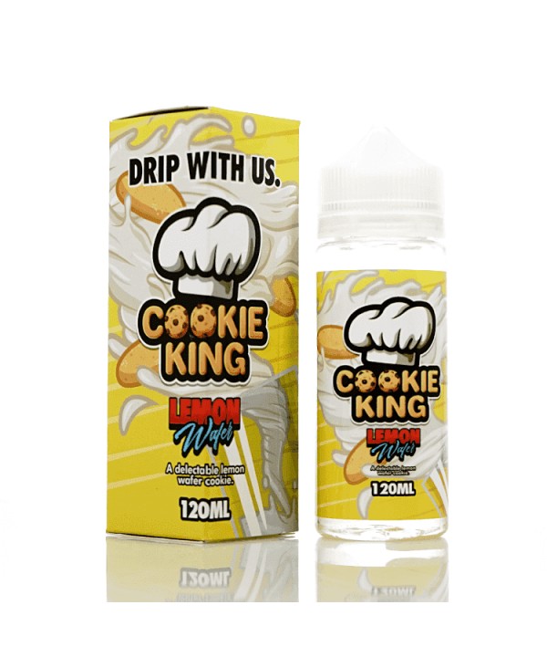 Lemon Wafer By Cookie King Short Fill 100ml