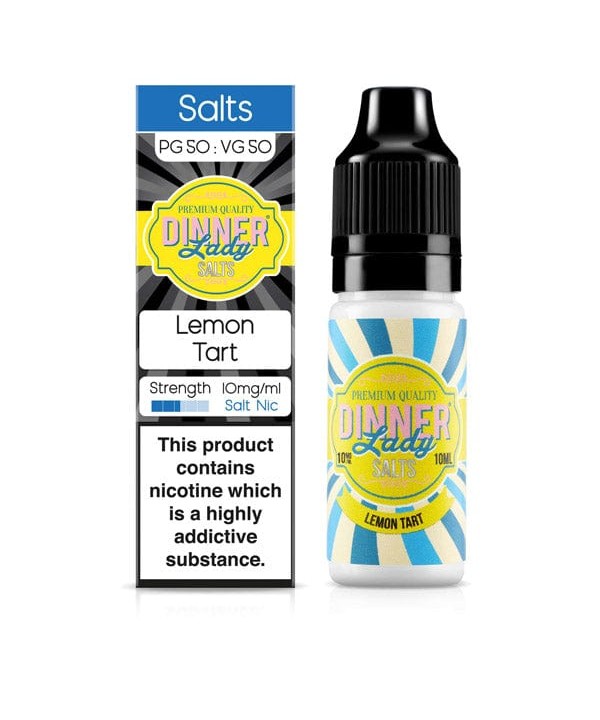 Lemon Tart Nic Salt E-Liquid by Dinner Lady