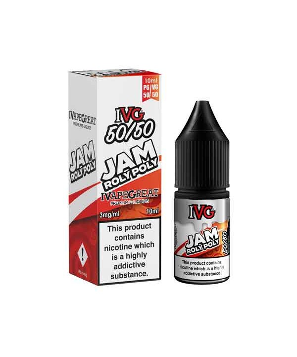 Jam Roly Poly 50/50 E-Liquid by IVG Dessert 10ml