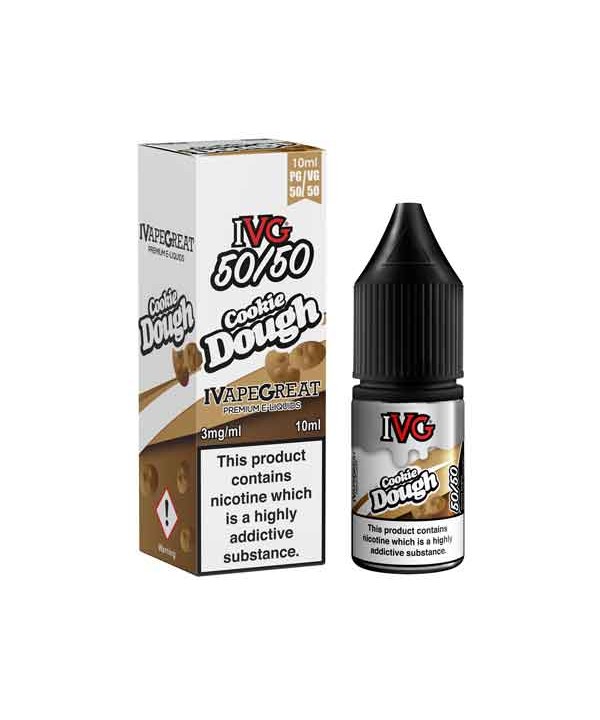 Cookie Dough 50/50 E-Liquid by IVG Dessert 10ml