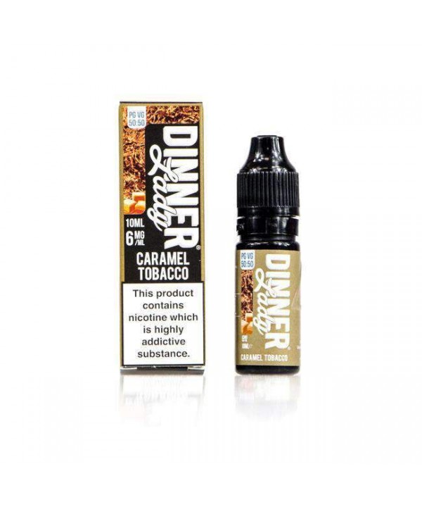 Caramel Tobacco 50/50 E-Liquid by Dinner Lady 10ml