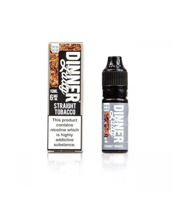 Straight Tobacco 50/50 E-Liquid by Dinner Lady 10m...