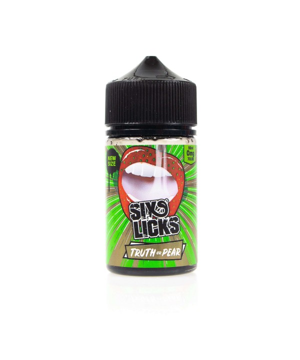 Truth or Pear by Six Licks Short Fill 50ml