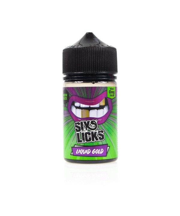 Liquid Gold by Six Licks Short Fill 50ml