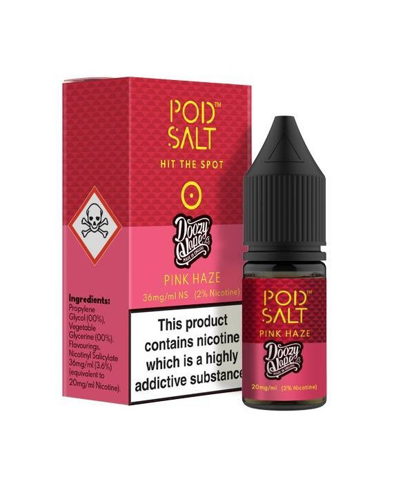 Pink Haze Nicotine Salt E-Liquid by Pod Salt