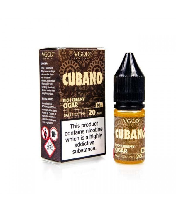 Cubano VGOD Salt Nic E-Liquid 10ml