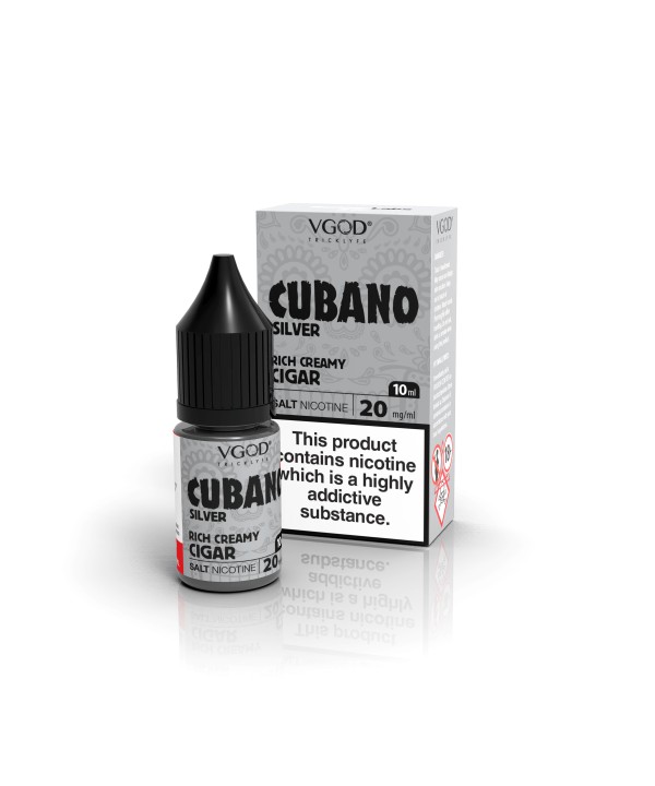 Cubano Silver VGOD Salt Nic E-Liquid 10ml