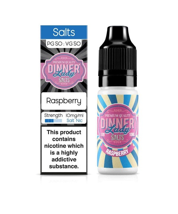 Raspberry Nic Salt E-Liquid by Dinner Lady