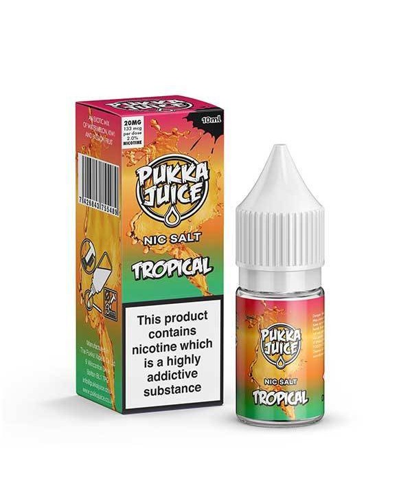 Tropical Nic Salt by Pukka Juice 10ml