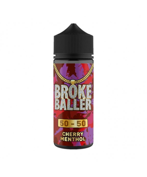 Cherry Menthol By Broke Baller Short Fill 80ml