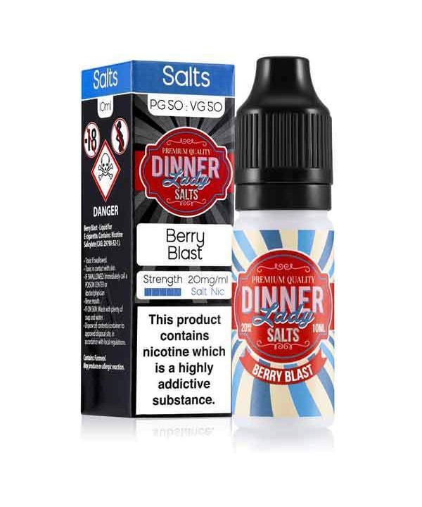 Berry Blast Nic Salt E-Liquid by Dinner Lady