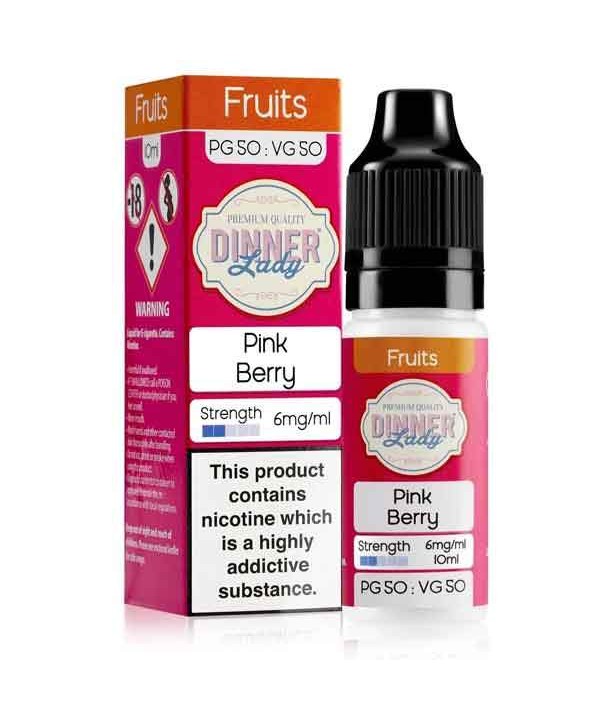 Pink Berry 50/50 E-Liquid by Dinner Lady 10ml