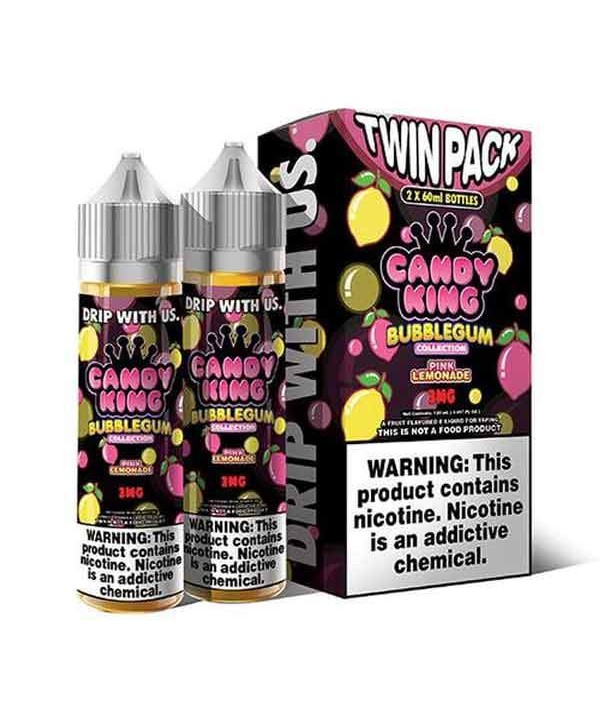 Pink Lemonade Bubblegum by Candy King Short Fill 2...