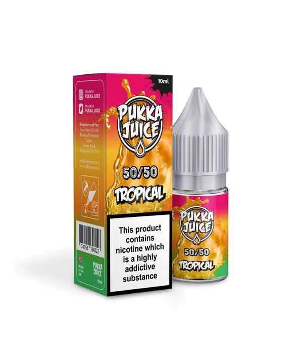 Tropical by Pukka Juice 50/50 E-Liquid 10ml