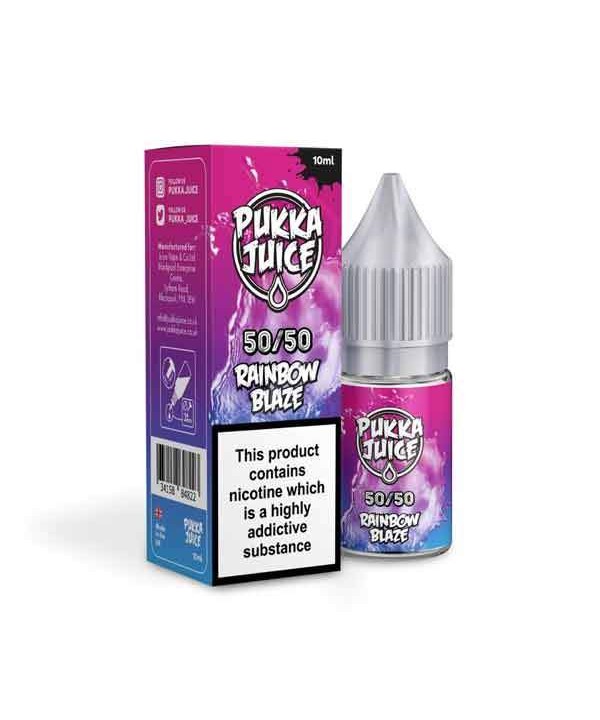 Rainbow Blaze by Pukka Juice 50/50 E-Liquid 10ml