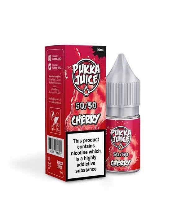 Cherry by Pukka Juice 50/50 E-Liquid 10ml