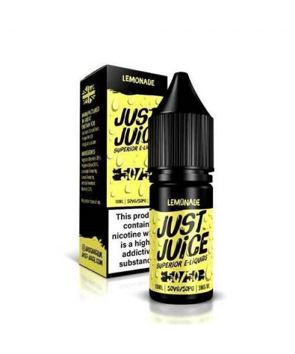 Lemonade 50/50 E-Liquid by Just Juice 10ml