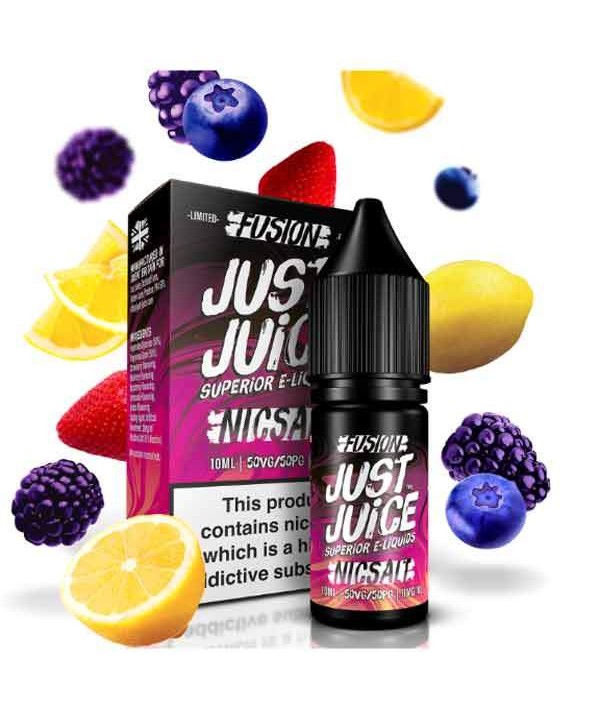 Fusion - Berry Burst & Lemonade by Just Juice Salt...