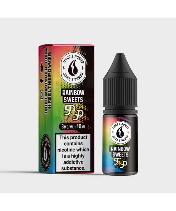 Rainbow Sweets by Juice N Power 50/50 E-Liquid 10m...