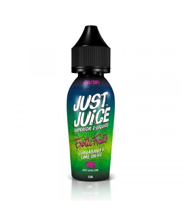 Guanabana & Lime On Ice by Just Juice Exotic Range...