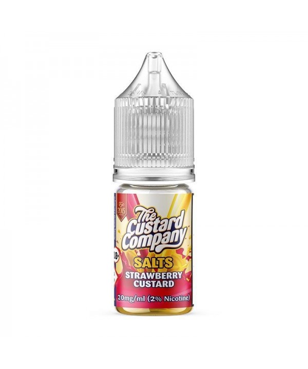 Strawberry Custard Nic Salt by The Custard Company