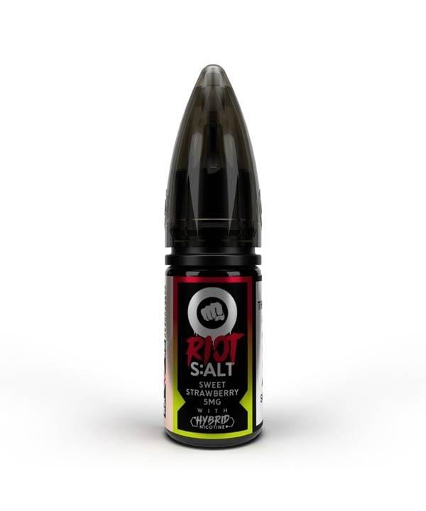 Sweet Strawberry Hybrid Nic Salt by Riot Squad