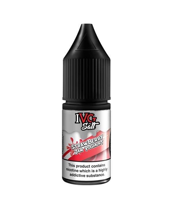 Strawberry Jam Yogurt Salt E-Liquid By IVG 10ml