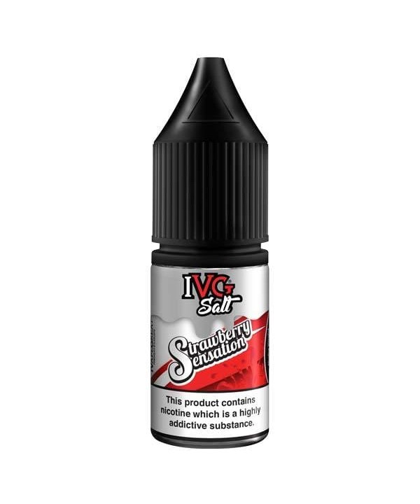 Strawberry Sensation Salt E-Liquid By IVG 10ml