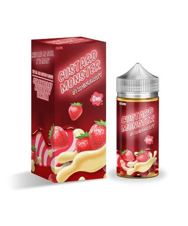 Strawberry by Custard Monster Short Fill 100ml