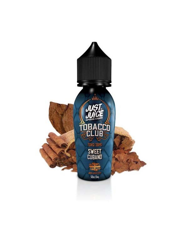 Sweet Cubano Tobacco by Just Juice Short Fill 50ml