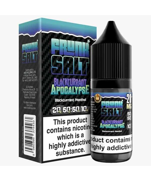 Blackcurrant Apocalypse Nic Salt By Frunk Salt