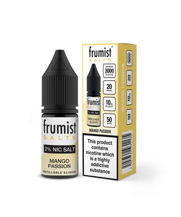 Mango Passion Nic Salt by Frumist