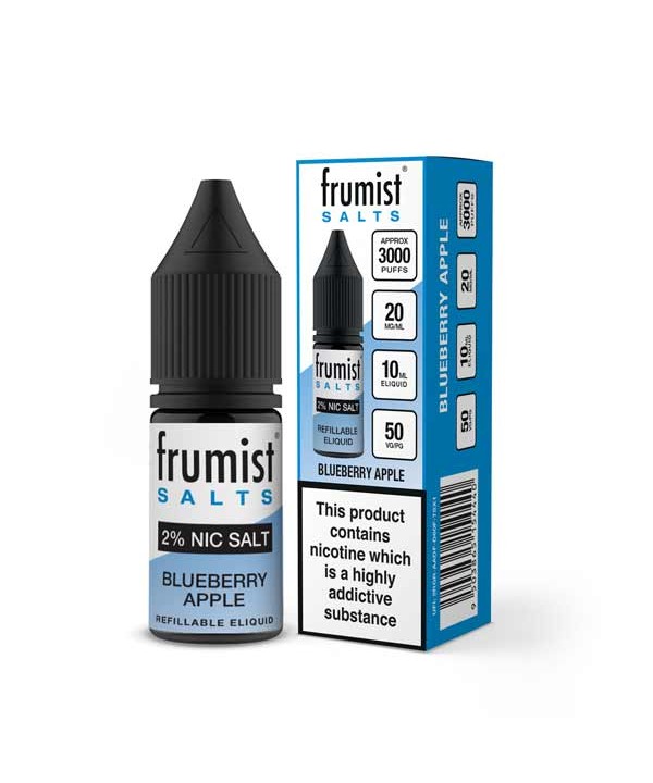 Blueberry Apple Nic Salt by Frumist