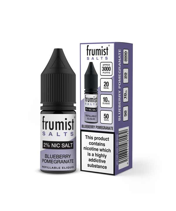 Blueberry Pomergranate Nic Salt by Frumist