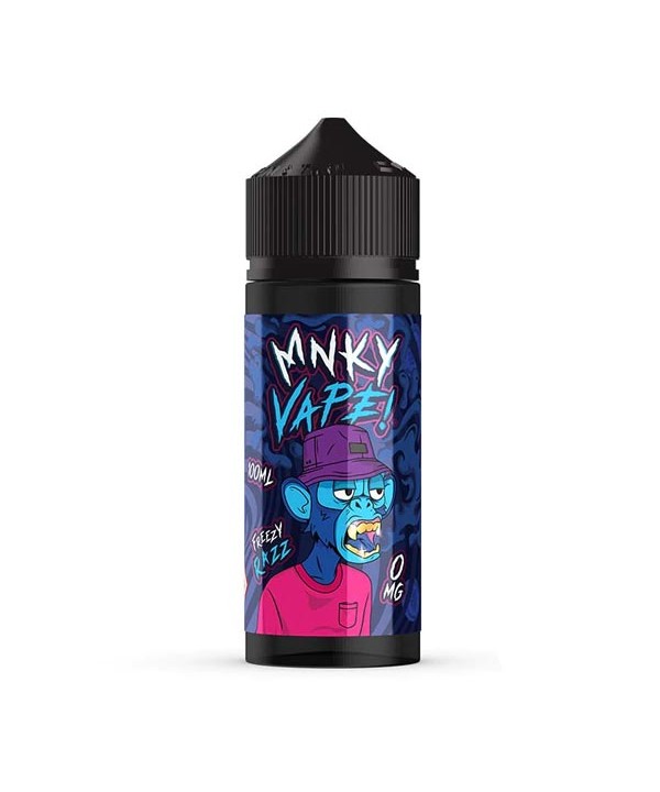 MNKY Vape Freezy Razz Short Fill 100ml